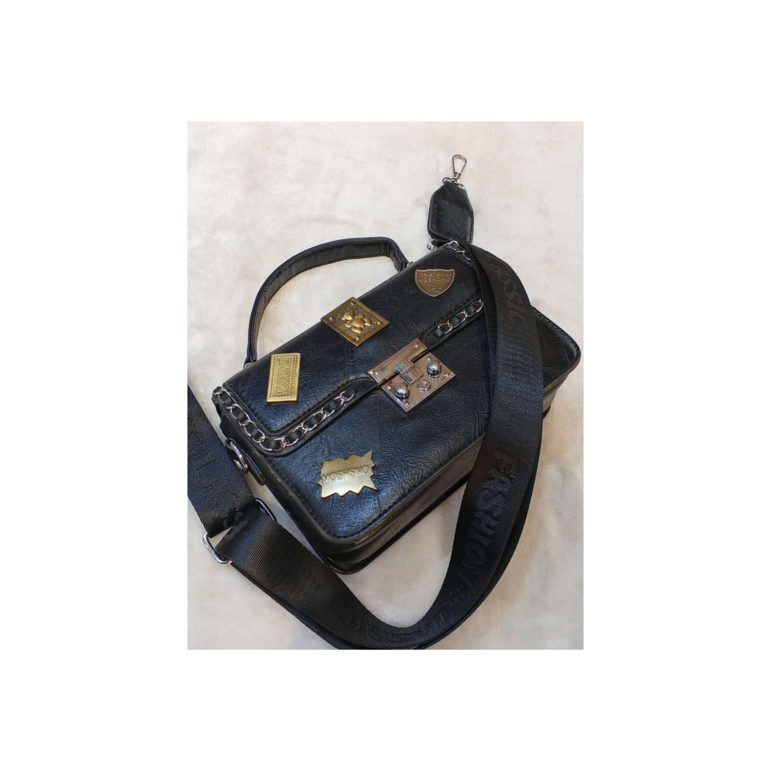 Soft Leather Crossbody Bag - Image 3