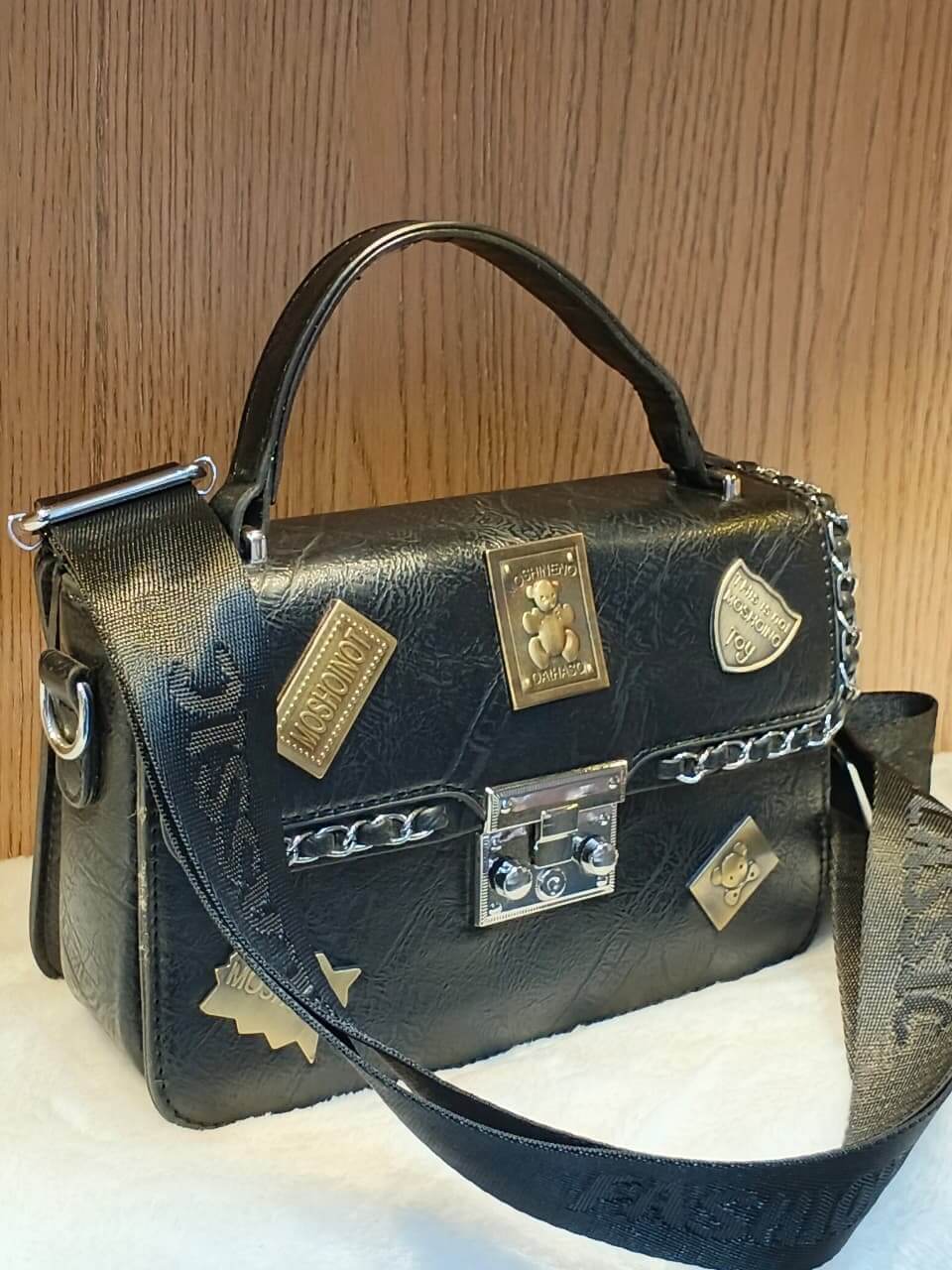 dust bag black hand bag