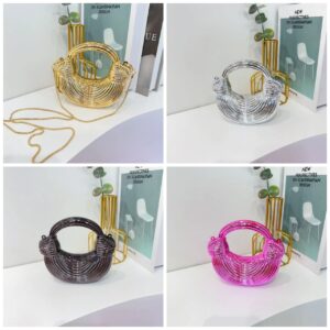 Mini Hand Bag Bright Colours