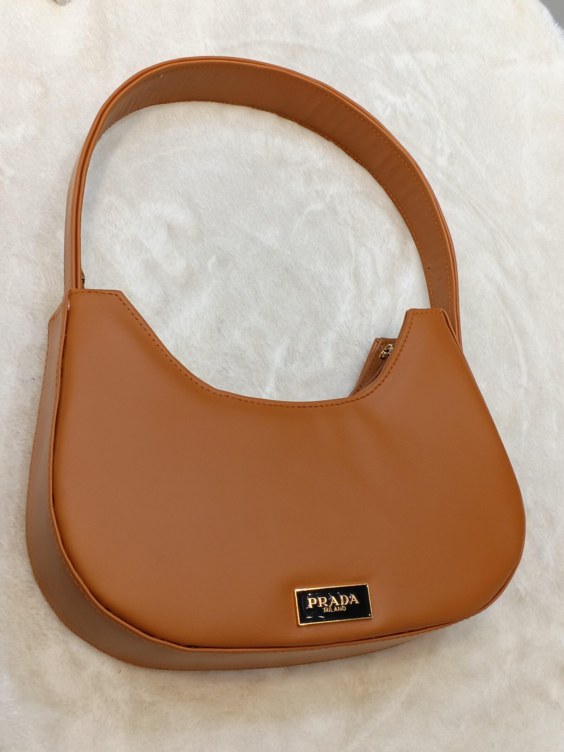 ladies orange shoulder bag