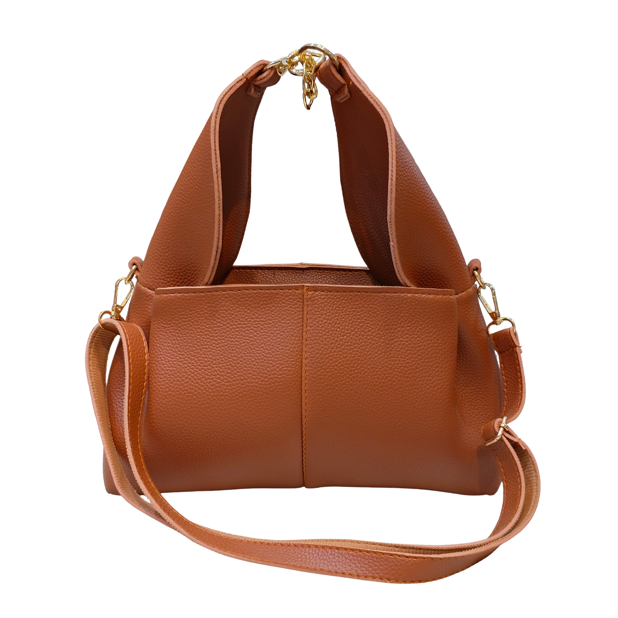 soft leather bag copper colour